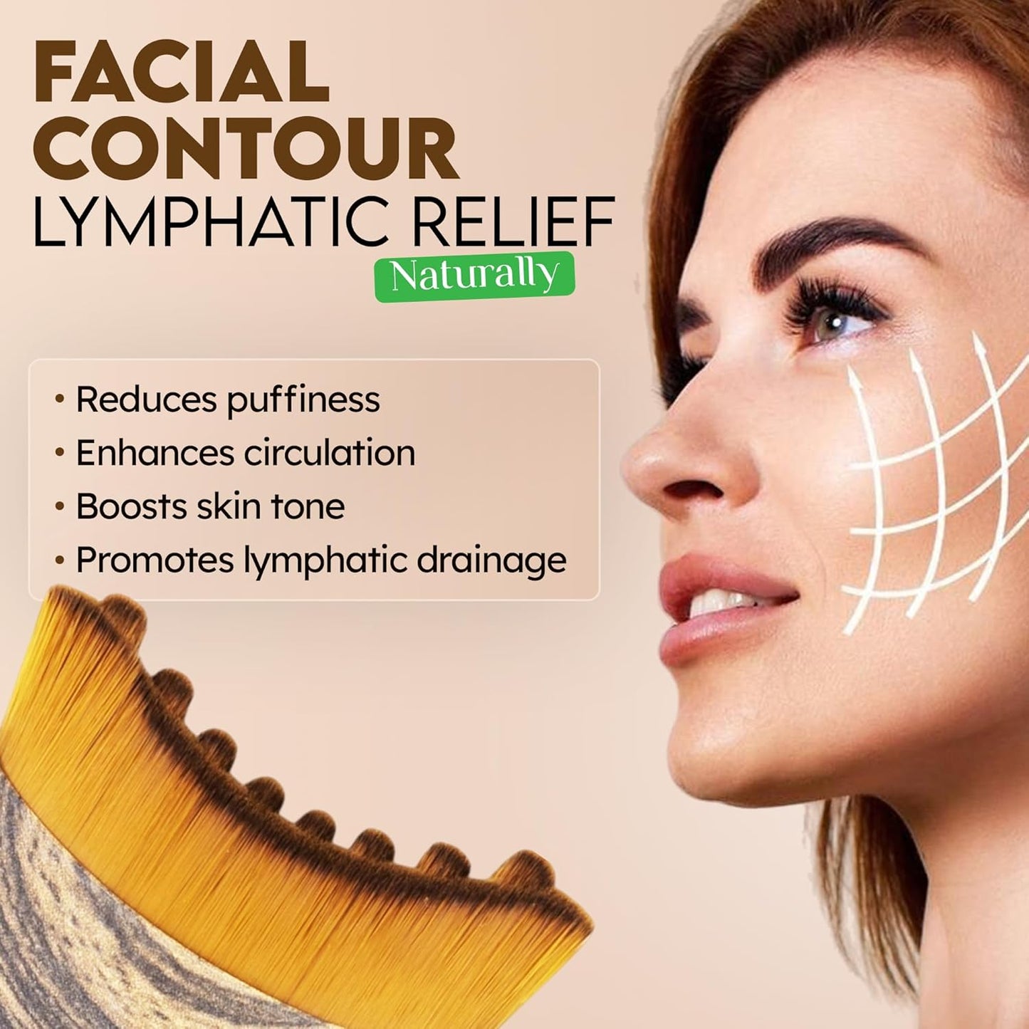 Facial Debloat Brush