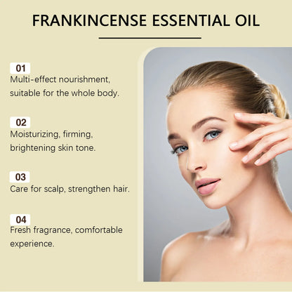 Frankincense Essential Oil Moisturizing Repair Nourish Scalp Hydrating Body Massage Relaxation Face Dry Damaged Hair Skin Care